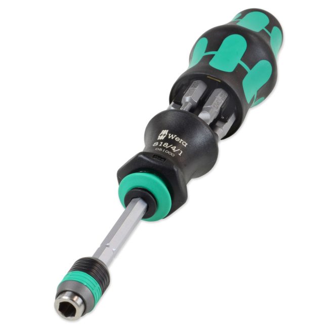 Wera Kraftform Kompact 20 7-In-1 Bitholding Screwdriver with Removable Bayonet Blade