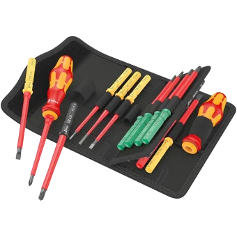 Wera Kraftform VDE 17 Universal 17-piece Insulated Blade Set