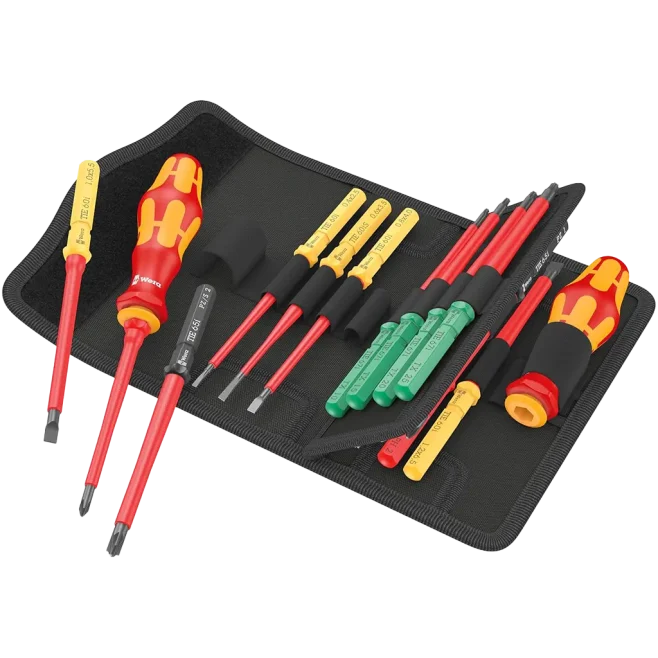 Wera Kraftform VDE 17 Universal 17-piece Insulated Blade Set