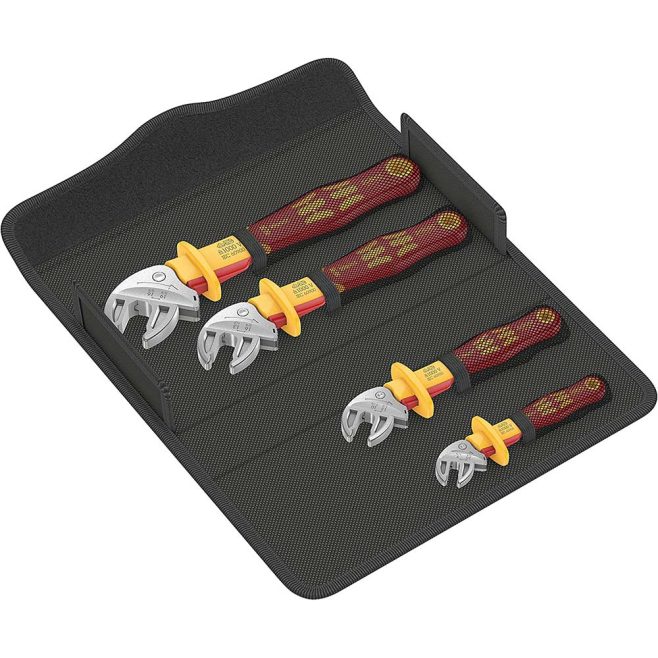 Wera Insulated Self Adjusting Spanner Wrench Set