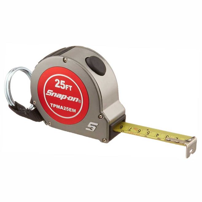 25' Measuring Tape with Safety Ring