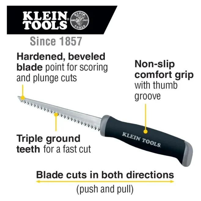 Cushion Grip Jab Wallboard Saw