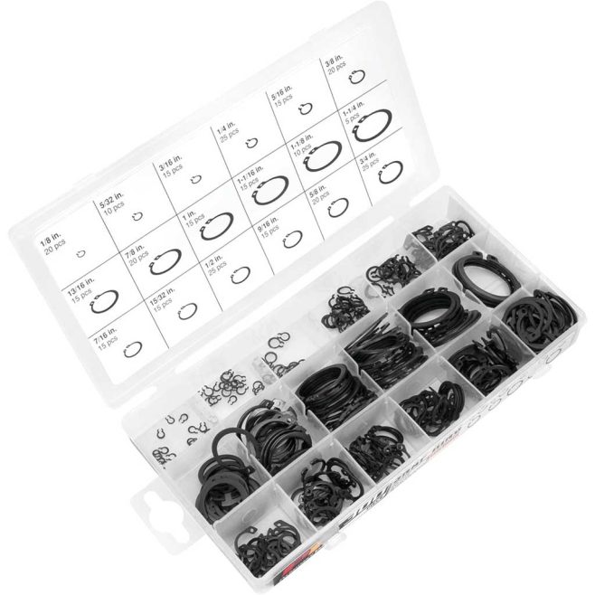 Snap Ring 300pc Assortment