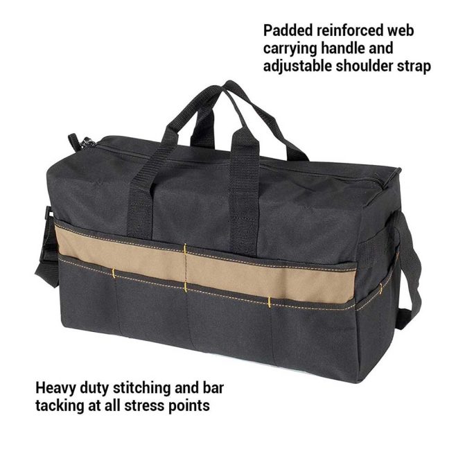 CLC 18" Large Tote Tool Bag