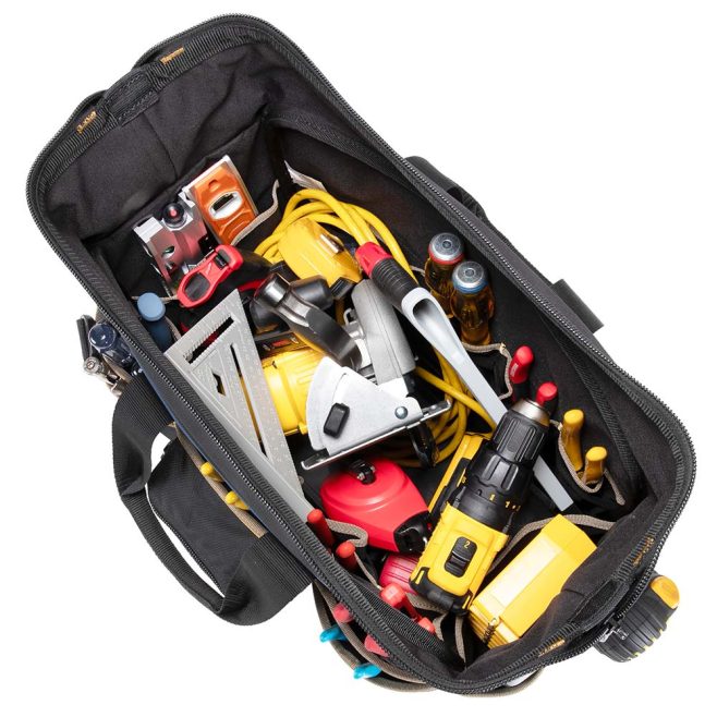 CLC 16" Molded Base Contractor's Closed-Top Tool Bag