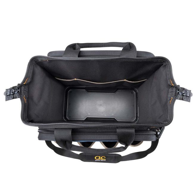 CLC 17" Molded Base Multi-Compartment Technician's Tool Bag