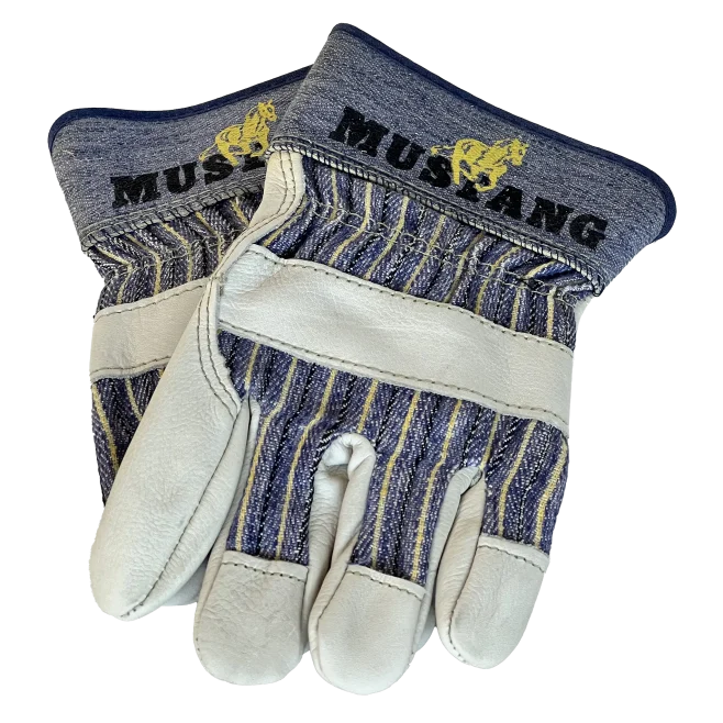 Mustang Leather Work Gloves