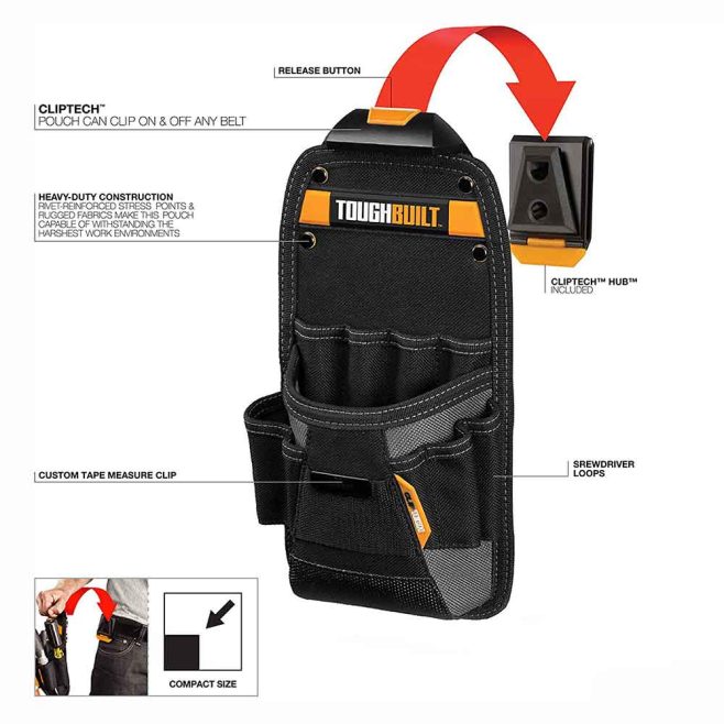 ToughBuilt Technician Tool Pouch