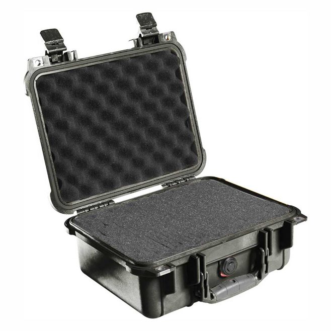 Pelican 1400 Shipping Case 12x9x5 - Foam Filled