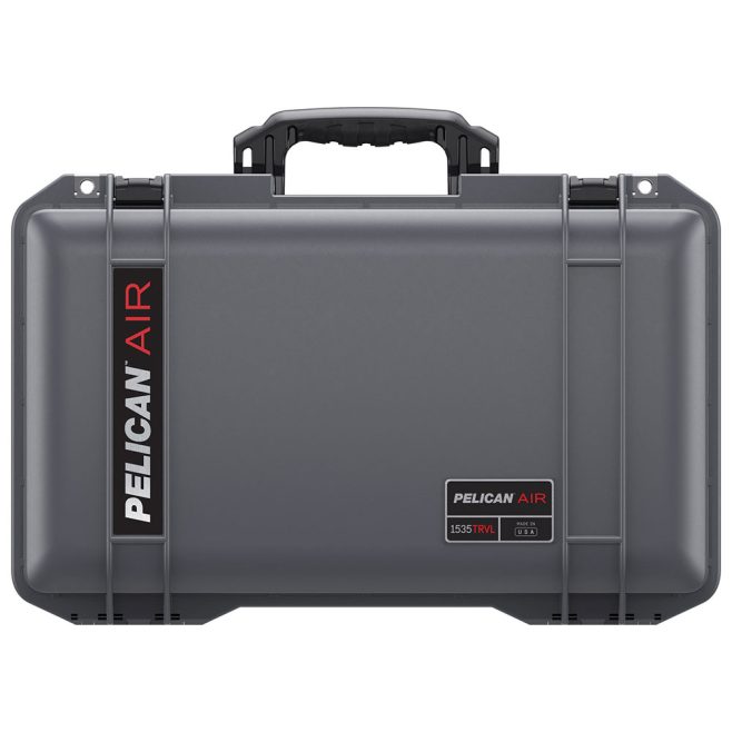 Pelican 1535 Air Travel 20x11x7 Wheeled Charcoal Carry-On Case