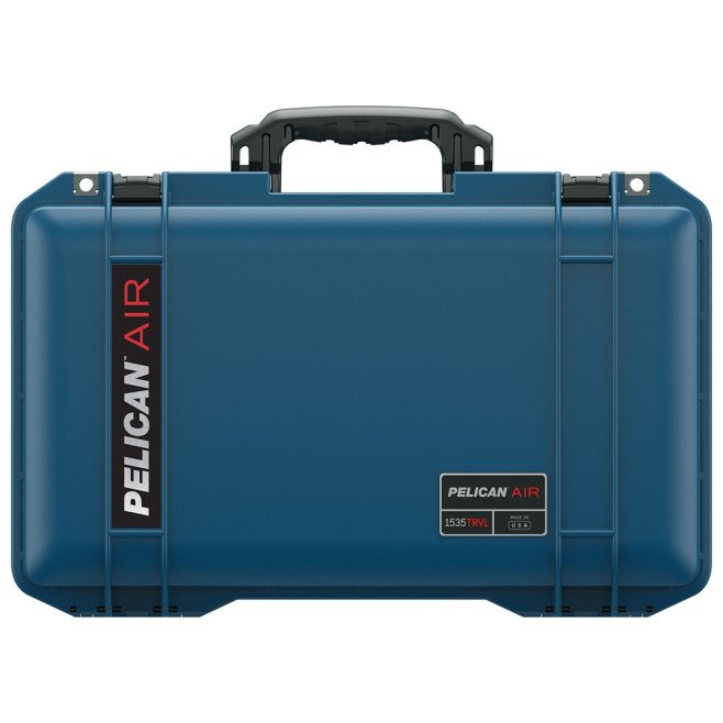 Pelican 1535 Air Travel 20x11x7 Wheeled Indigo Carry-On Case