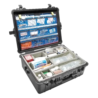 Pelican 1600 Black EMS Case 22x17x8