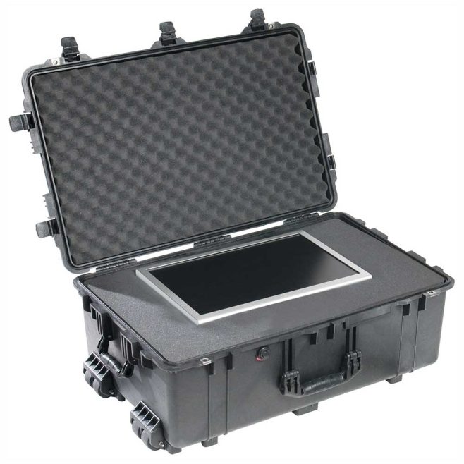 Pelican 1650 Wheeled Case 29x18x10 - Foam Filled