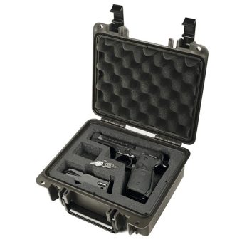 Seahorse SE300 FP1 Black Pistol Case 9x7x4 - Foam Filled