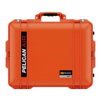 Pelican 1607 Orange Air Wheeled Case 21x15x11