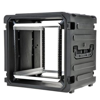 SKB 10U 20-inch Deep rSeries Wheeled Shockmount Case