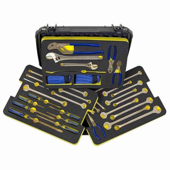 Deluxe MRI Non-Magnetic Non-Sparking Maintenance Tool Kit