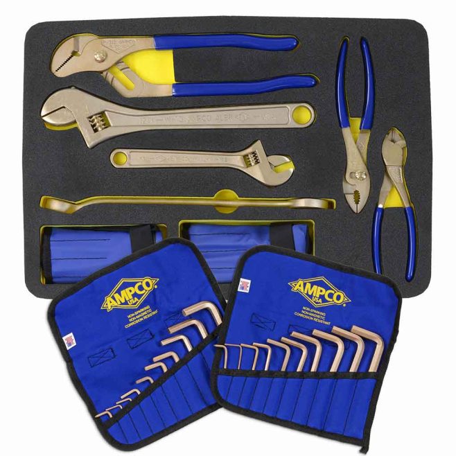 Deluxe MRI Non-Magnetic Non-Sparking Maintenance Tool Kit