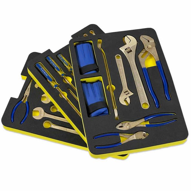 Deluxe MRI Non-Magnetic Non-Sparking Maintenance Tool Kit