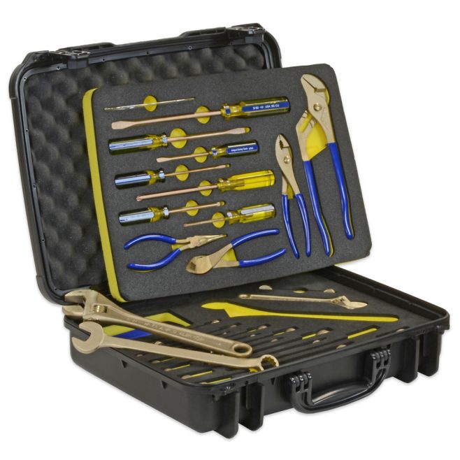 Non-Magnetic Non-Sparking MRI Tool Kit (Metric Only Version)