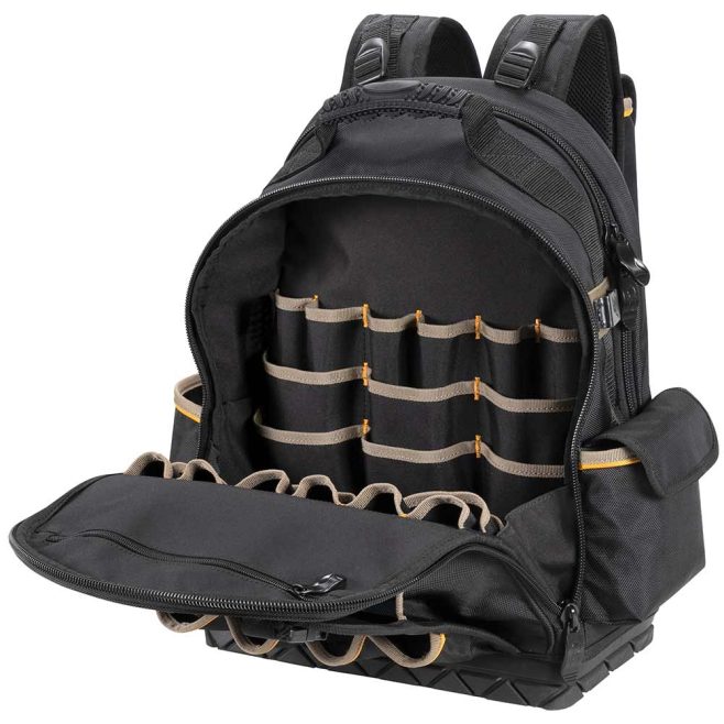 CLC Work Gear PB1133 Molded Base 38 Pocket Tool Backpack