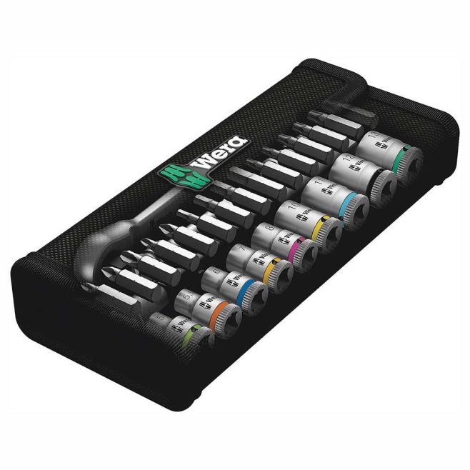 Wera 1/4" Metric 28-Piece Ratchet Set