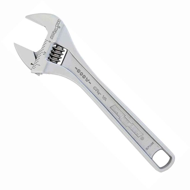 Channellock 8" Wide Adjustable Wrench