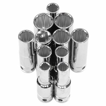 1/2" 11-piece Metric Tools at Height Deep Socket Set