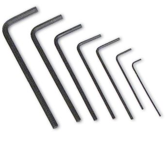 7-Piece Bondhus Metric Mini Hex Key Set