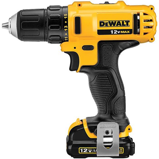 DeWalt 12 Volt Li-Ion 3/8" Cordless Drill