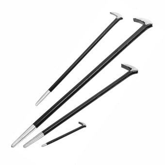 Rolling Head 4-piece Pry Bar Set