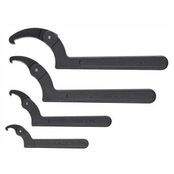 Williams 4-Piece Adjustable Hook Spanner Wrench Set