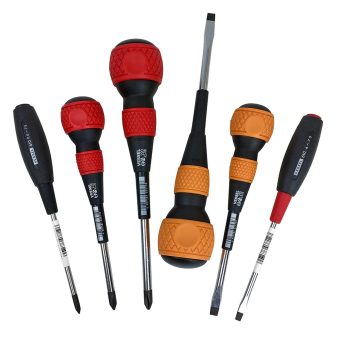 Vessel 6-Piece Ball Grip Screwdriver Set