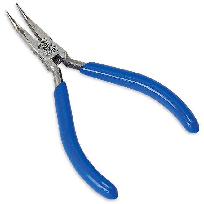 Klein 5" Curved Chain Nose Pliers