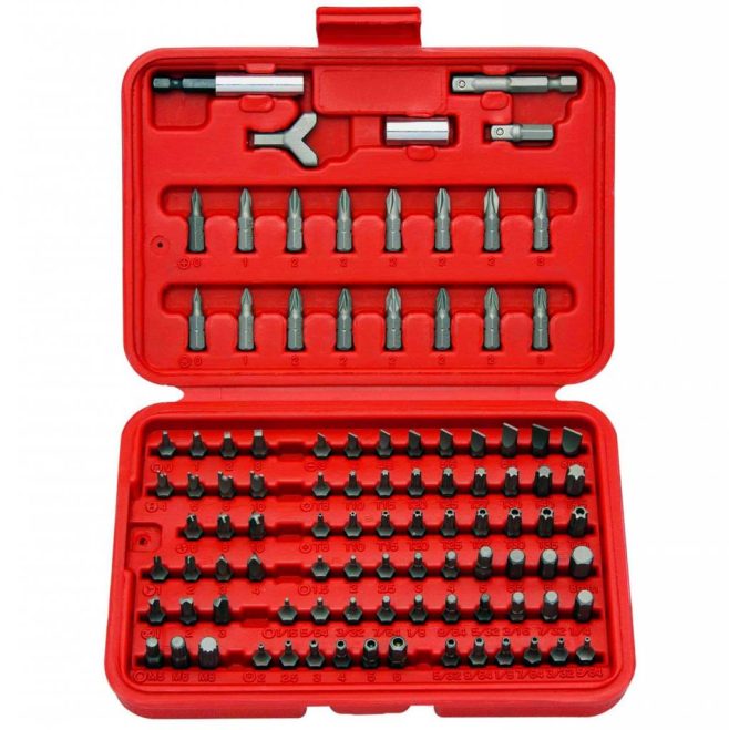 100-Piece Premium Security Bit Set