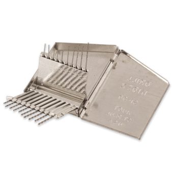 20-Piece Miniature Numeric Drill Bit Set