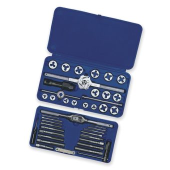 Machine Screw/Fractional Tap & Hex Die Set