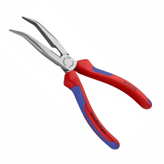 Knipex 8" Bent Tip Needle Nose Pliers