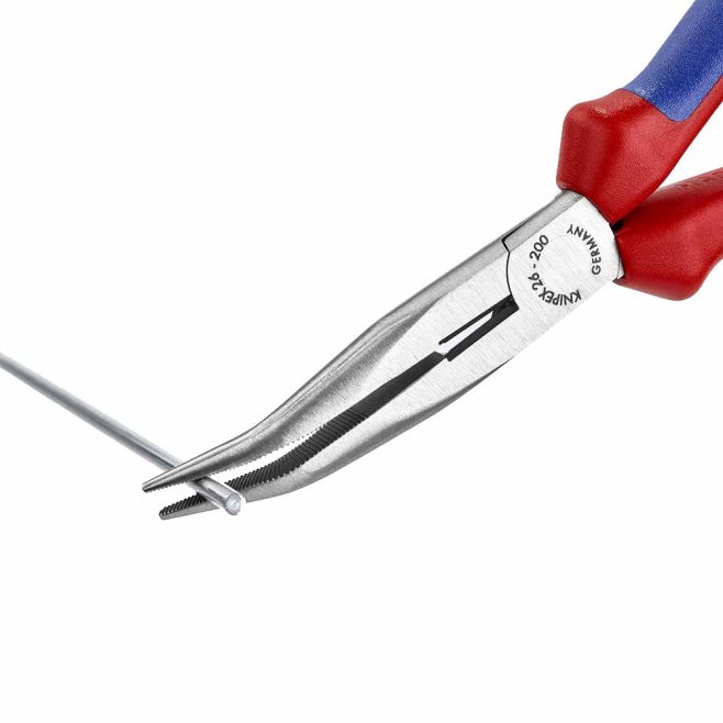 Knipex 8" Bent Tip Needle Nose Pliers