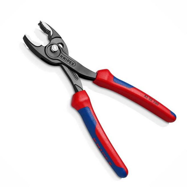 Knipex 8" TwinGrip Slip Joint Pliers with Comfort Grip Handle