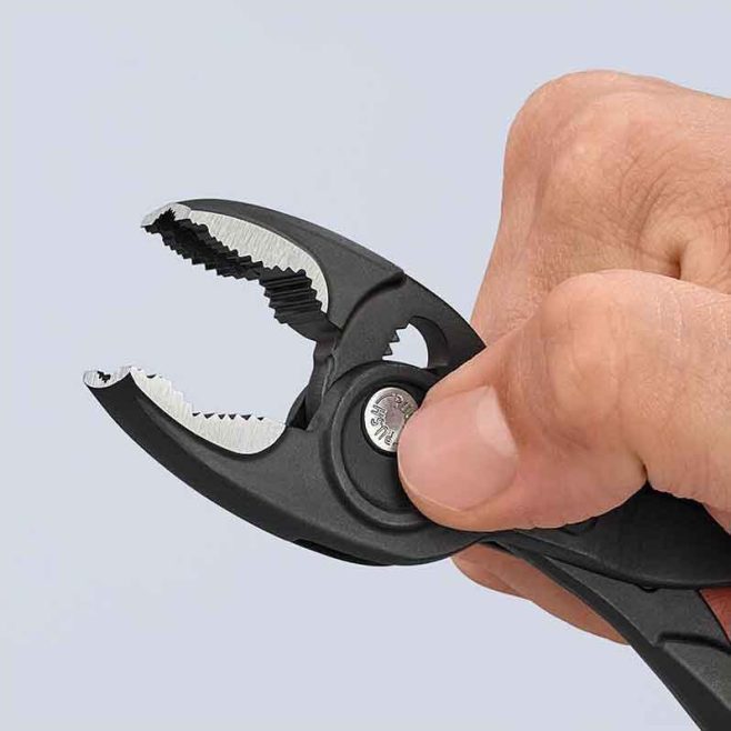 Knipex 8" TwinGrip Slip Joint Pliers with Comfort Grip Handle