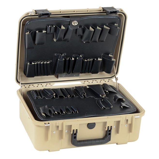 7" Lifetime Warranty Desert Tan Tool Case