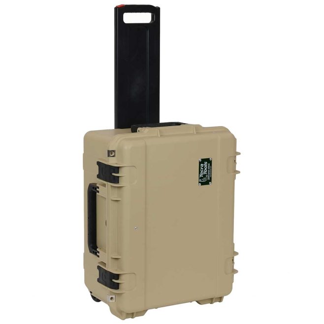 11" Lifetime Warranty Wheeled Desert Tan Tool Case