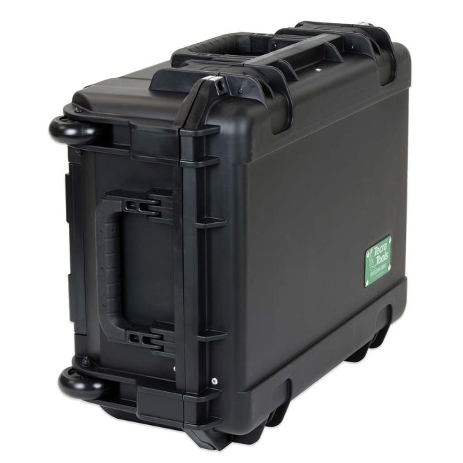 8" Wheeled Lifetime Warranty Black Tool Case