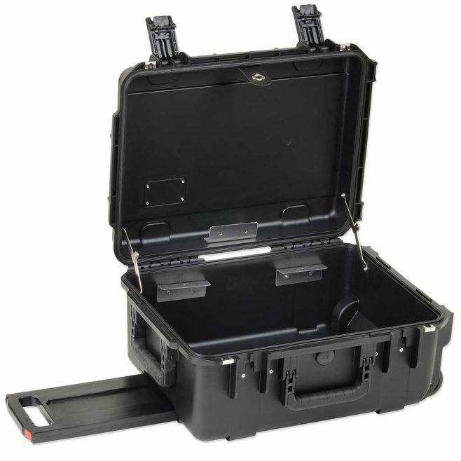 8" Wheeled Lifetime Warranty Black Tool Case