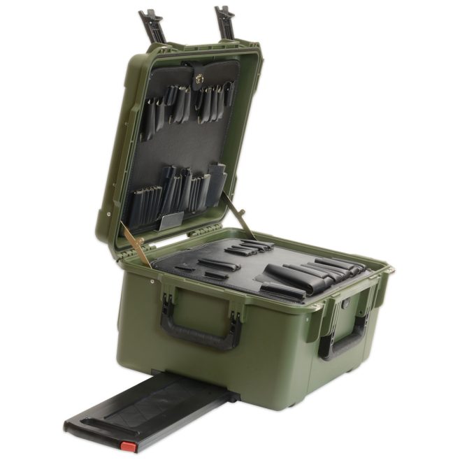 8" Lifetime Warranty Wheeled Olive Drab Tool Case