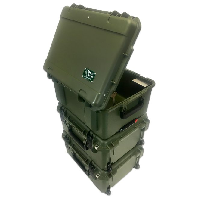 8" Lifetime Warranty Wheeled Olive Drab Tool Case