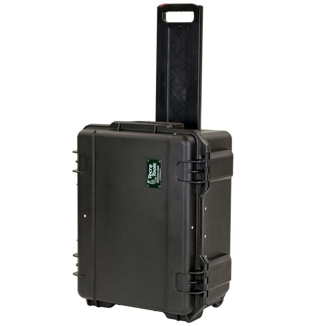 11" Lifetime Warranty Wheeled Black Tool Case