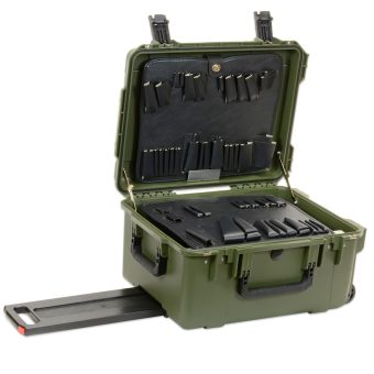 11" Lifetime Warranty Wheeled Olive Drab Tool Case