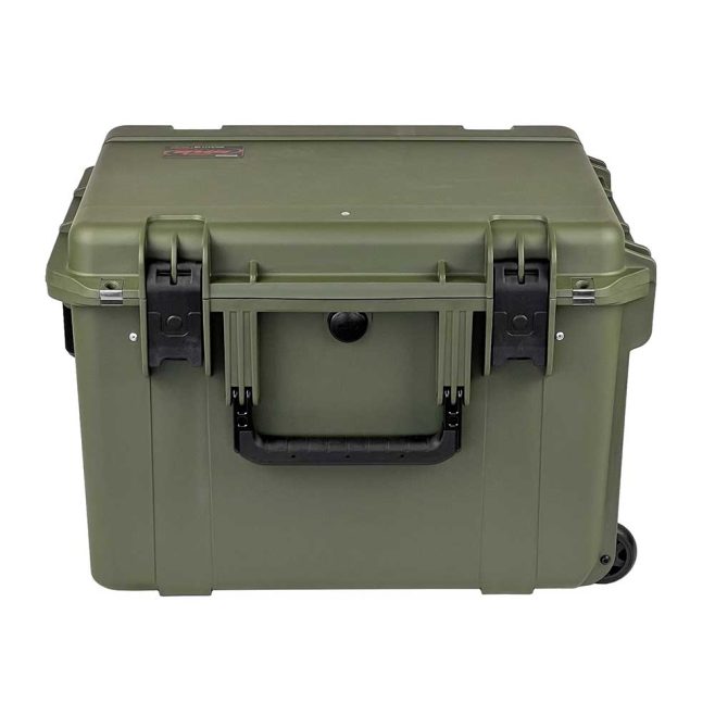 14" Lifetime Warranty Wheeled OD Green Tool Case